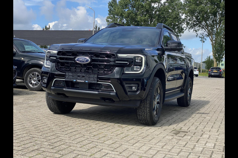 Ford Ranger 2.3 PHEV Stormtrak Double Cab 281pk | Zuid | 5 persoons! | Technology Pack Plus Trailer | Cargo Area Pack | Power Rollertop | Prijs excl. BTW incl. BPM | laadkabel mode 3 16A