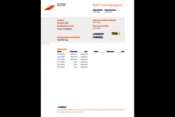 Fiat Panda 1.0 Hybrid City Life AIRCO / CRUISE CONTROLE / N.A.P / BENZINE