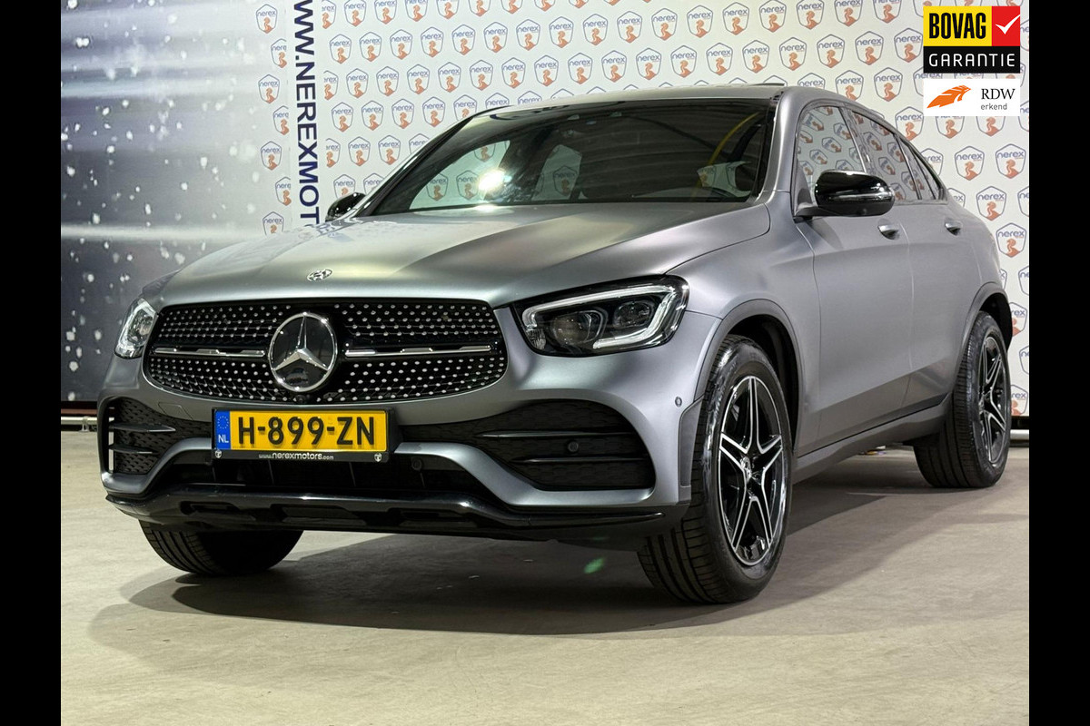 Mercedes-Benz GLC Coupé Business Solution AMG 200 | Matt grijs | Pano | Trekhaak | Navi Mercedes-Benz GLC Coupé Business Solution AMG 200 | Matt grijs | Pano | Trekhaak | Navi