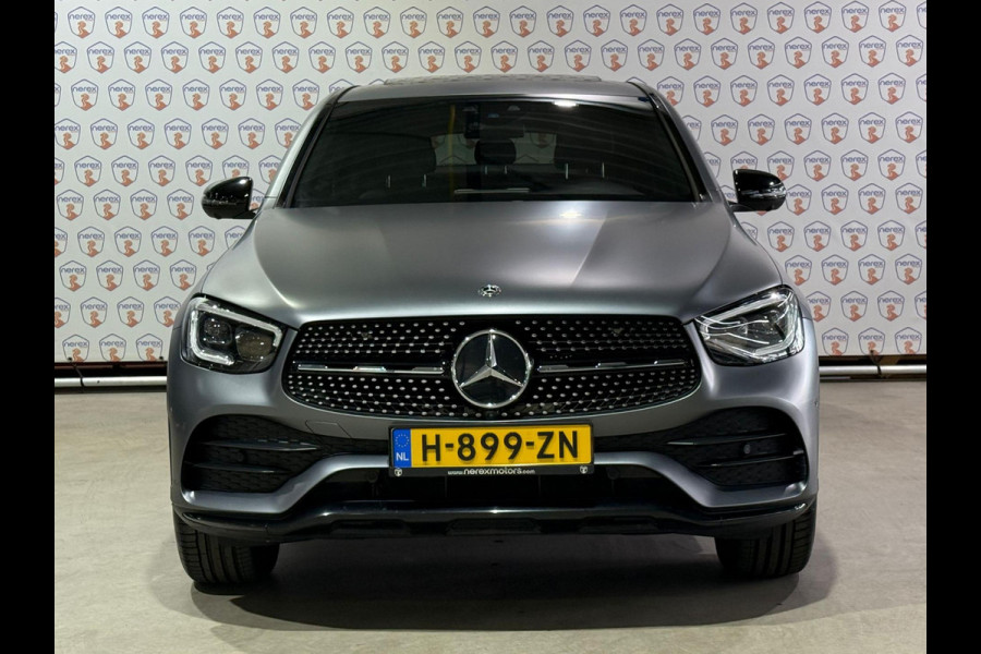 Mercedes-Benz GLC Coupé Business Solution AMG 200 | Matt grijs | Pano | Trekhaak | Navi