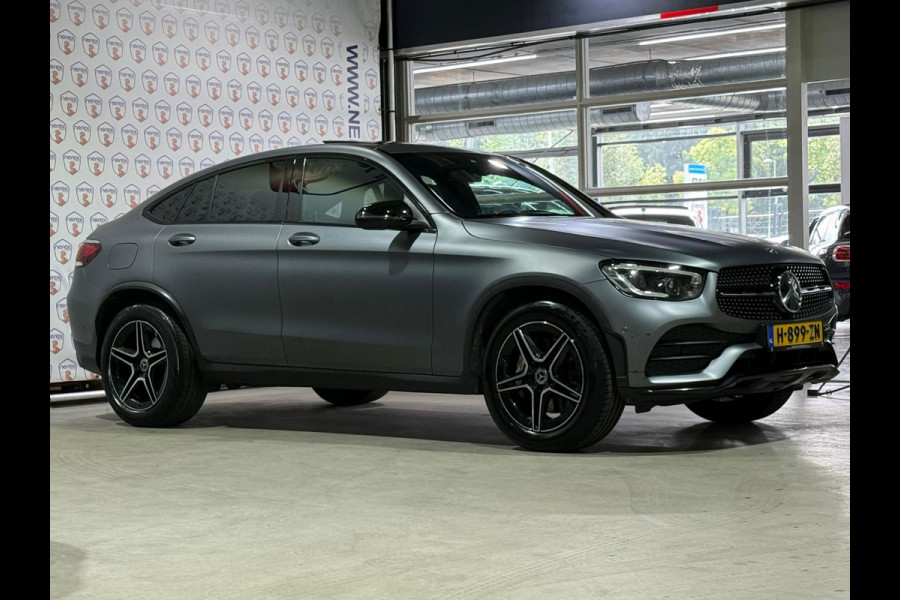 Mercedes-Benz GLC Coupé Business Solution AMG 200 | Matt grijs | Pano | Trekhaak | Navi