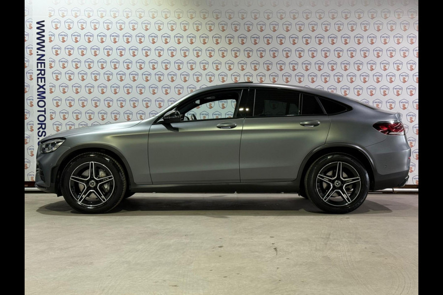 Mercedes-Benz GLC Coupé Business Solution AMG 200 | Matt grijs | Pano | Trekhaak | Navi