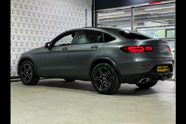 Mercedes-Benz GLC Coupé Business Solution AMG 200 | Matt grijs | Pano | Trekhaak | Navi