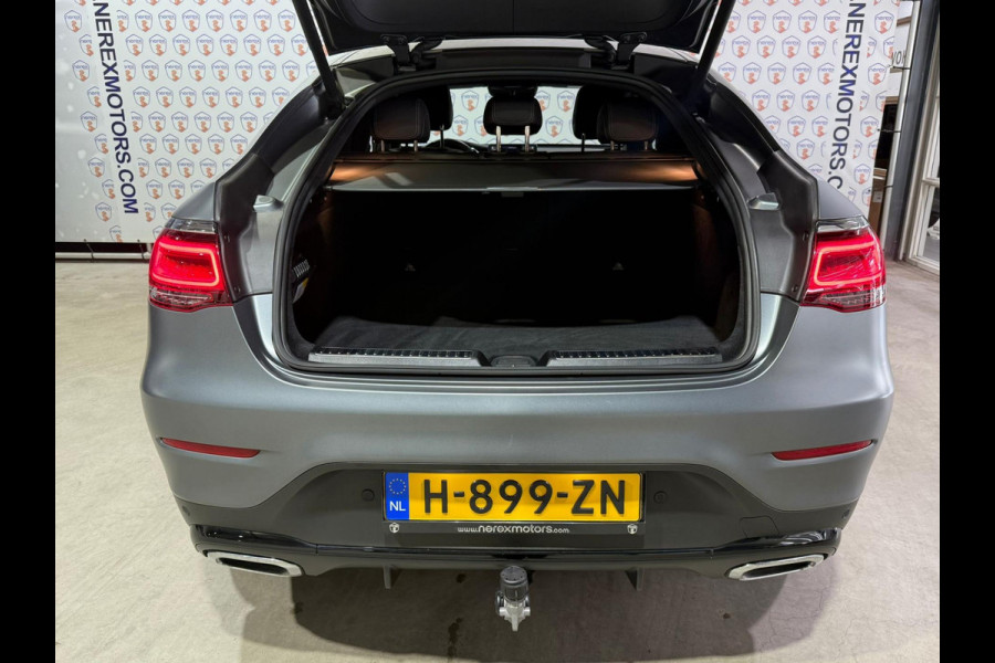 Mercedes-Benz GLC Coupé Business Solution AMG 200 | Matt grijs | Pano | Trekhaak | Navi