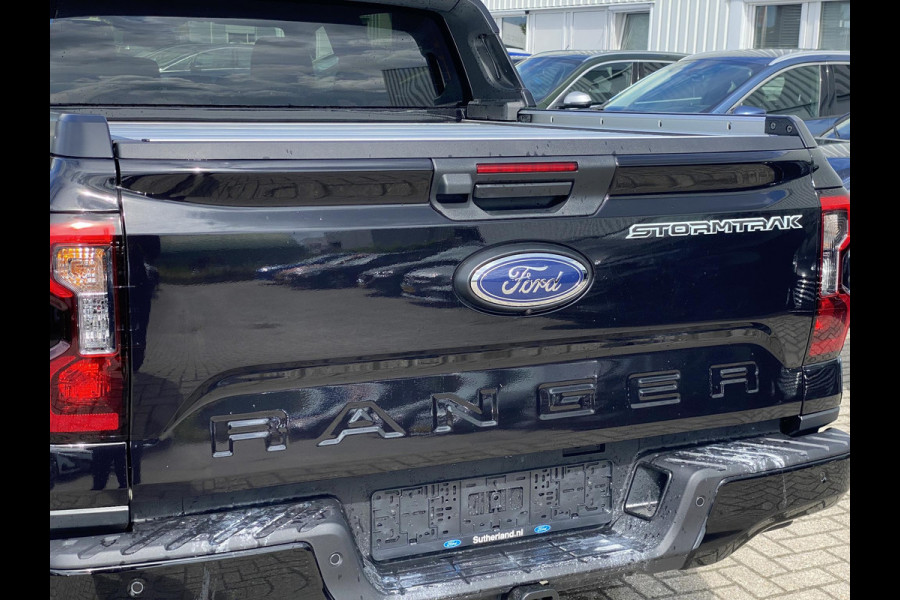 Ford Ranger 2.3 PHEV Stormtrak Double Cab 281pk | Zuid | 5 persoons! | Technology Pack Plus Trailer | Cargo Area Pack | Power Rollertop | Prijs excl. BTW incl. BPM | laadkabel mode 3 16A