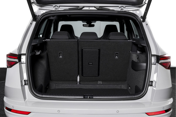Škoda Karoq 1.5 TSI 150 PK ACT Sportline Business - Automaat | S/K-Panodak | Columbus pakket | Dig. Cockpit | Adapt. Cruise | Elek. Klep | Stuur-+Stoelverw. | Camera | NAV+App. Connect | ECC | LED | LM 19" | 3968
