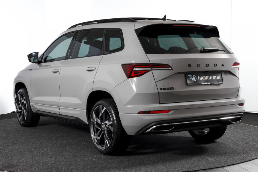 Škoda Karoq 1.5 TSI 150 PK ACT Sportline Business - Automaat | S/K-Panodak | Columbus pakket | Dig. Cockpit | Adapt. Cruise | Elek. Klep | Stuur-+Stoelverw. | Camera | NAV+App. Connect | ECC | LED | LM 19" | 3968