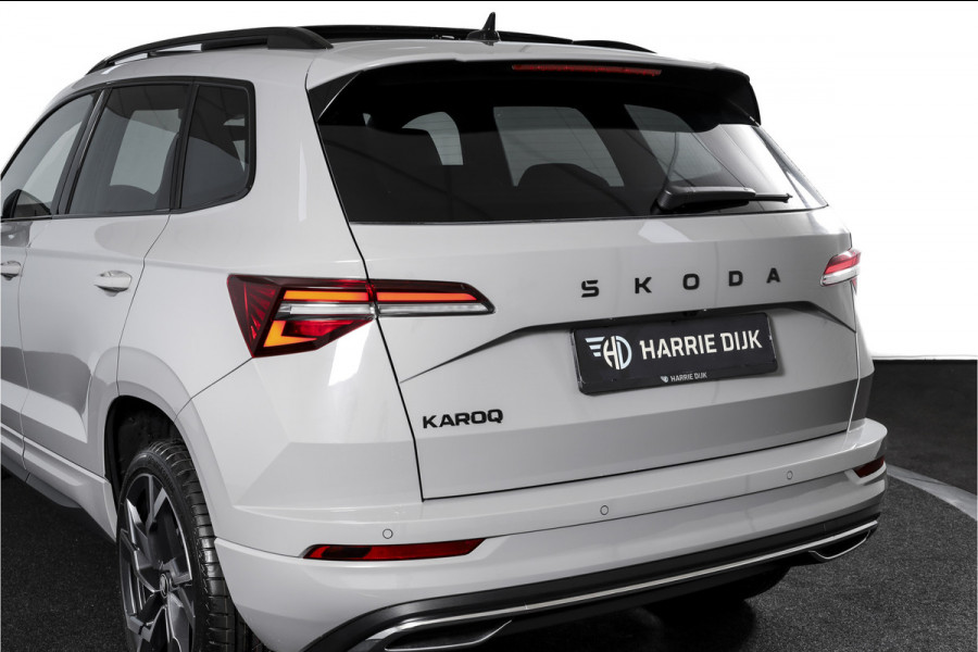 Škoda Karoq 1.5 TSI 150 PK ACT Sportline Business - Automaat | S/K-Panodak | Columbus pakket | Dig. Cockpit | Adapt. Cruise | Elek. Klep | Stuur-+Stoelverw. | Camera | NAV+App. Connect | ECC | LED | LM 19" | 3968
