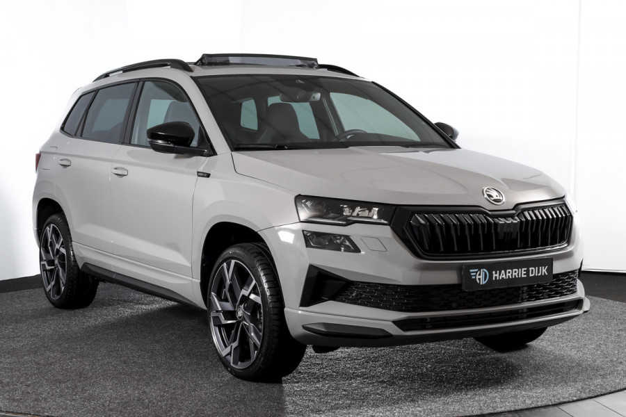 Škoda Karoq 1.5 TSI 150 PK ACT Sportline Business - Automaat | S/K-Panodak | Columbus pakket | Dig. Cockpit | Adapt. Cruise | Elek. Klep | Stuur-+Stoelverw. | Camera | NAV+App. Connect | ECC | LED | LM 19" | 3968