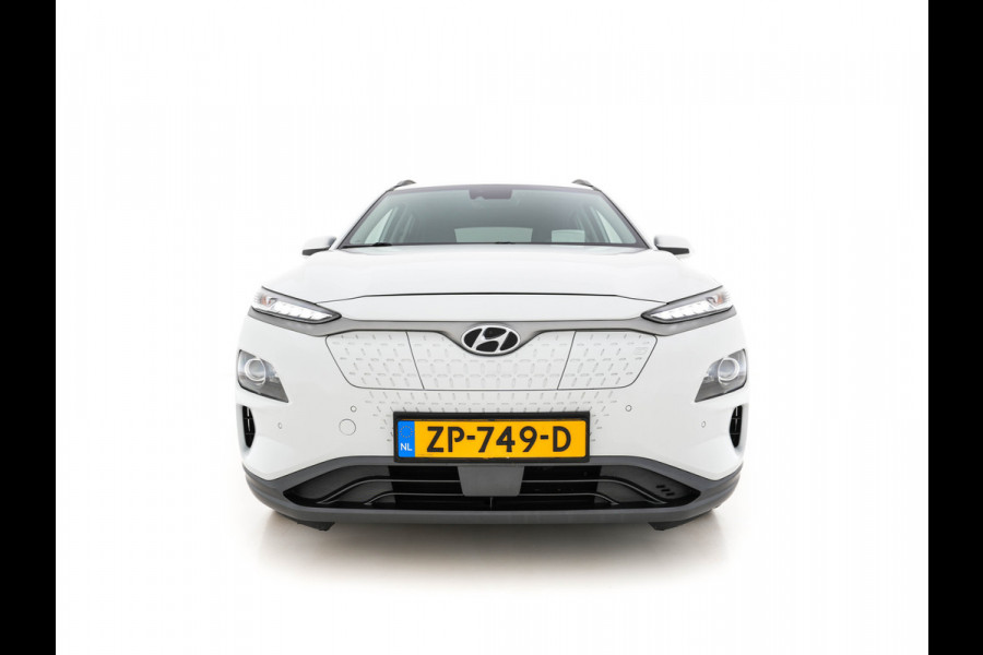 Hyundai Kona EV Premium 64 kWh (INCL-BTW) *FULL-LEATHER | HEAD-UP | FULL-LED | NAVI-FULLMAP | DAB | ADAPTIVE-CRUISE | KRELL-AUDIO | KEYLESS | CAMERA | BLIND-SPOT | LANE-ASSIST | DIGI-COCKPIT | COMFORT-SEATS | 17''ALU*