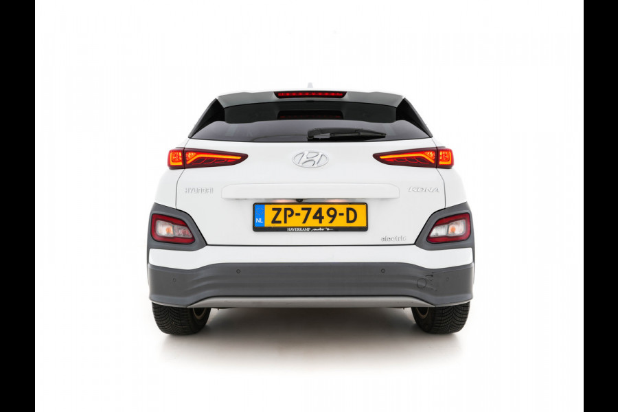 Hyundai Kona EV Premium 64 kWh (INCL-BTW) *FULL-LEATHER | HEAD-UP | FULL-LED | NAVI-FULLMAP | DAB | ADAPTIVE-CRUISE | KRELL-AUDIO | KEYLESS | CAMERA | BLIND-SPOT | LANE-ASSIST | DIGI-COCKPIT | COMFORT-SEATS | 17''ALU*