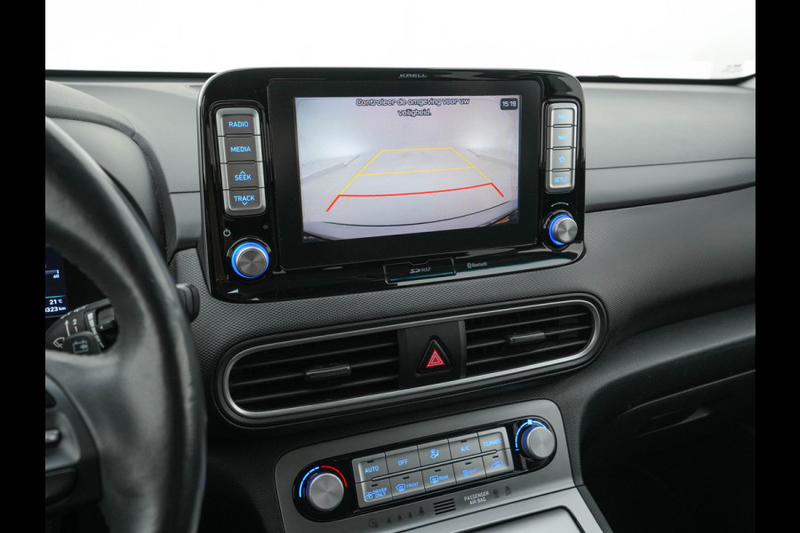 Hyundai Kona EV Premium 64 kWh (INCL-BTW) *FULL-LEATHER | HEAD-UP | FULL-LED | NAVI-FULLMAP | DAB | ADAPTIVE-CRUISE | KRELL-AUDIO | KEYLESS | CAMERA | BLIND-SPOT | LANE-ASSIST | DIGI-COCKPIT | COMFORT-SEATS | 17''ALU*
