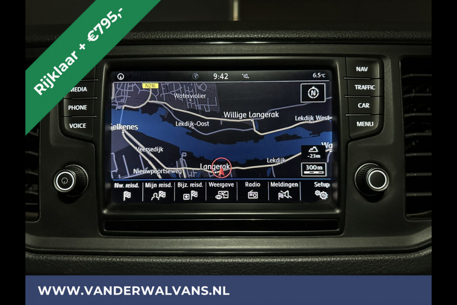 Volkswagen Crafter 2.0 TDI 141pk L3H2 L2H1 Euro6 *Rijklaar Direct Rijden* Airco | Navigatie | Camera | Apple Carplay Android Auto, Parkeersensoren, Bijrijdersbank