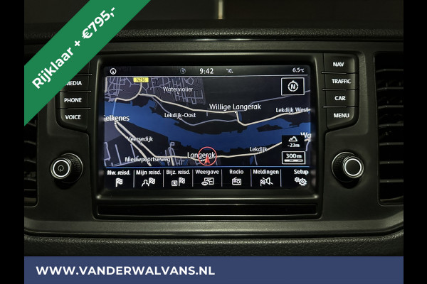 Volkswagen Crafter 2.0 TDI 141pk L3H2 L2H1 Euro6 *Rijklaar Direct Rijden* Airco | Navigatie | Camera | Apple Carplay Android Auto, Parkeersensoren, Bijrijdersbank