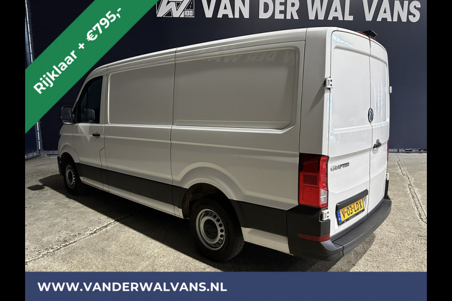 Volkswagen Crafter 2.0 TDI 141pk L3H2 L2H1 Euro6 *Rijklaar Direct Rijden* Airco | Navigatie | Camera | Apple Carplay Android Auto, Parkeersensoren, Bijrijdersbank