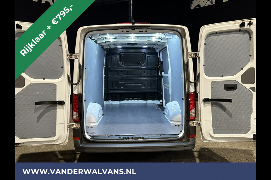Volkswagen Crafter 2.0 TDI 141pk L3H2 L2H1 Euro6 *Rijklaar Direct Rijden* Airco | Navigatie | Camera | Apple Carplay Android Auto, Parkeersensoren, Bijrijdersbank