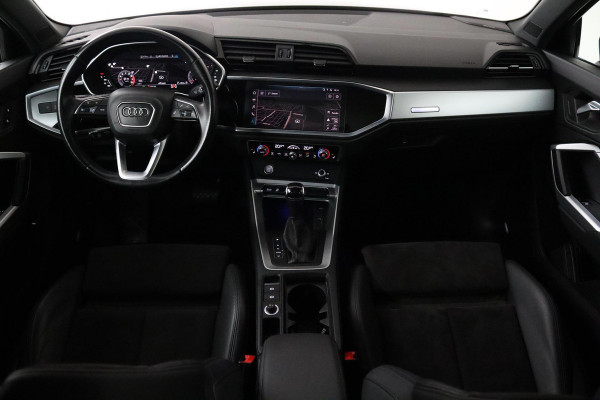 Audi Q3 35 TFSI S Line Pro (PANORAMADAK, VIRTUAL, 360 CAMERA, ADAPTIVE CRUISE, PDC, NAVI, STOELV, B&O GELUID, SFEERVERLICHTING)