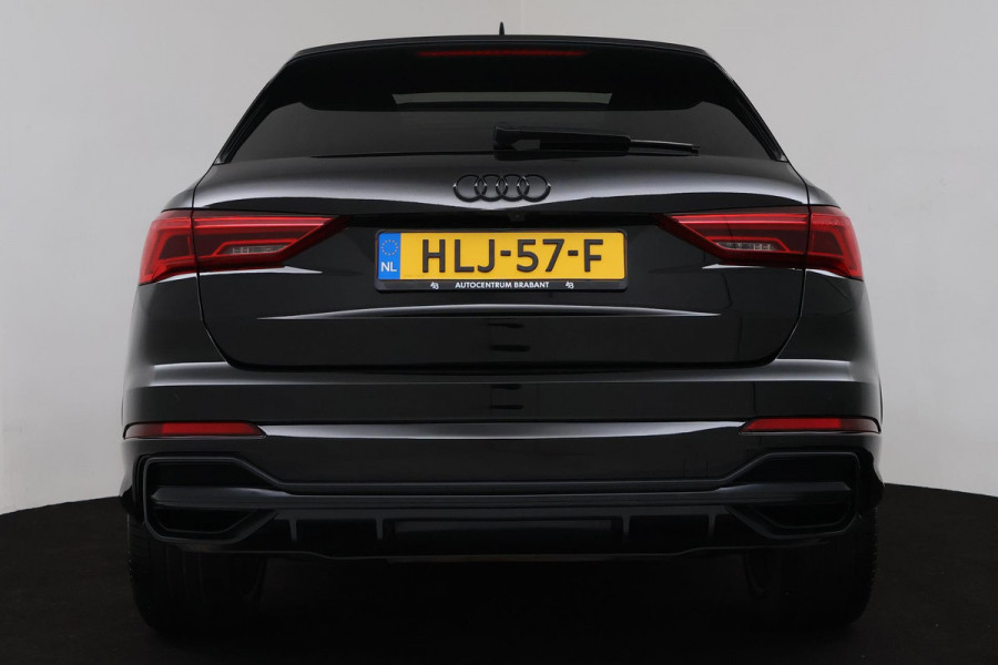 Audi Q3 35 TFSI S Line Pro (PANORAMADAK, VIRTUAL, 360 CAMERA, ADAPTIVE CRUISE, PDC, NAVI, STOELV, B&O GELUID, SFEERVERLICHTING)