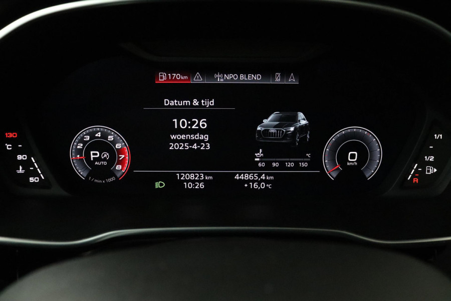 Audi Q3 35 TFSI S Line Pro (PANORAMADAK, VIRTUAL, 360 CAMERA, ADAPTIVE CRUISE, PDC, NAVI, STOELV, B&O GELUID, SFEERVERLICHTING)