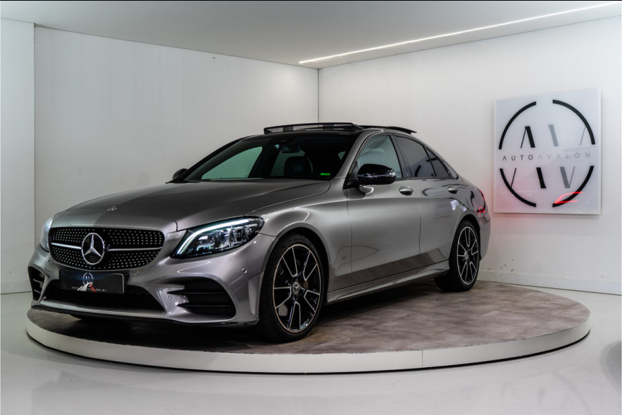 Mercedes-Benz C-Klasse 300 Premium Plus AMG 259PK | Pano | Burmester | Sfeer | Dodehoek | Carplay