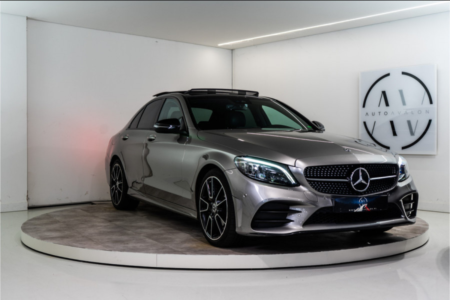 Mercedes-Benz C-Klasse 300 Premium Plus AMG 259PK | Pano | Burmester | Sfeer | Dodehoek | Carplay