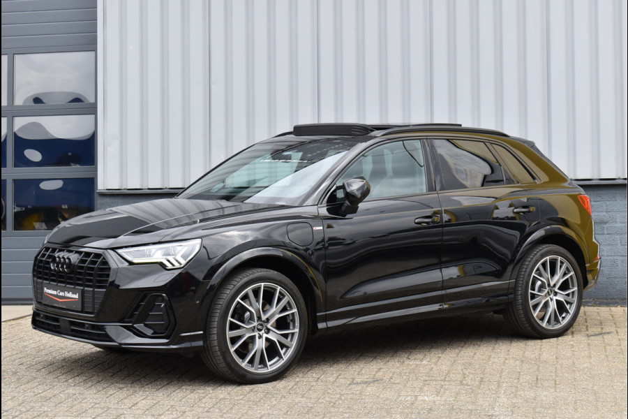 Audi Q3 45 TFSI e S-Line 245 Pk Black Ed Pano Navi Leder Camera ACC B&O Sfeer 20 inch
