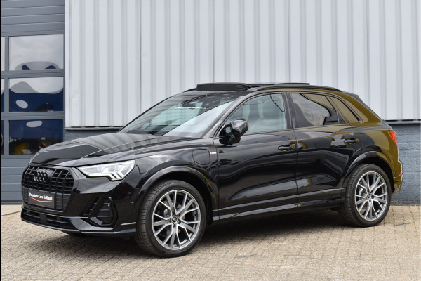 Audi Q3 45 TFSI e S-Line 245 Pk Black Ed Pano Navi Leder Camera ACC B&O Sfeer 20 inch