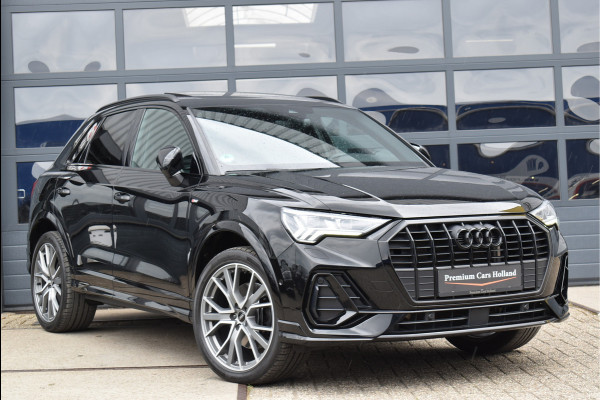 Audi Q3 45 TFSI e S-Line 245 Pk Black Ed Pano Navi Leder Camera ACC B&O Sfeer 20 inch