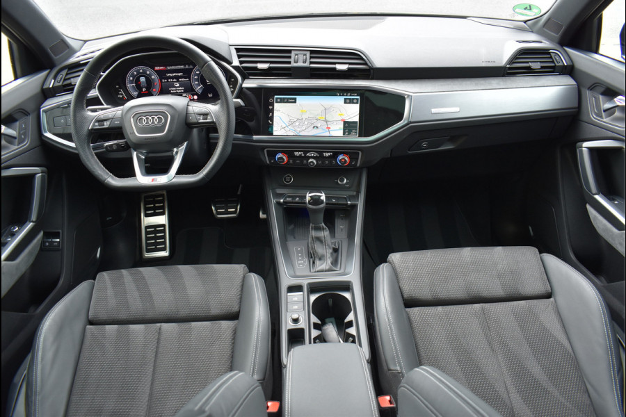 Audi Q3 45 TFSI e S-Line 245 Pk Black Ed Pano Navi Leder Camera ACC B&O Sfeer 20 inch