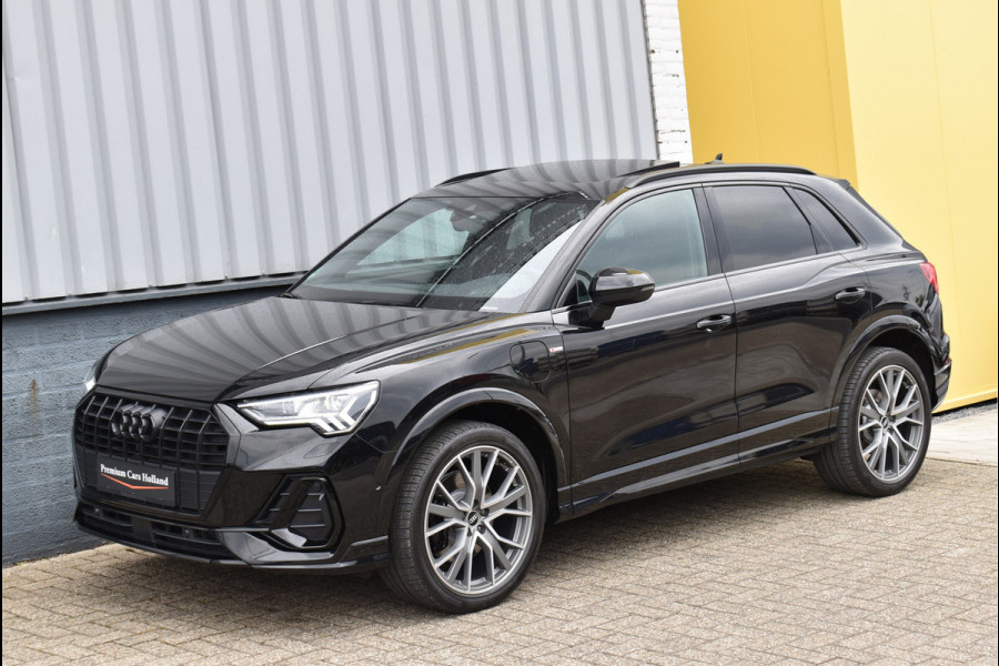 Audi Q3 45 TFSI e S-Line 245 Pk Black Ed Pano Navi Leder Camera ACC B&O Sfeer 20 inch