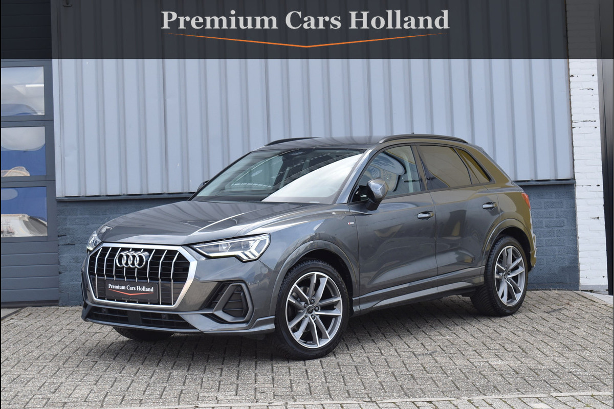 Audi Q3 35 TFSI 150 Pk S Line Navi Leder Matrix Keyless Camera 19 Inch 01-2020 Audi Q3 35 TFSI 150 Pk S Line Navi Leder Matrix Keyless Camera 19 Inch 01-2020