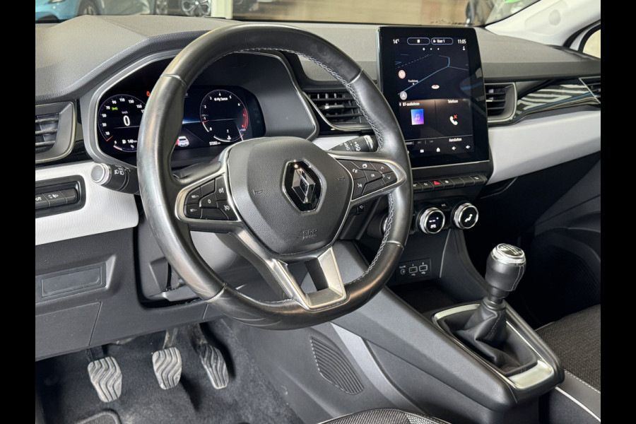 Renault Captur 1.3 TCe 130pk | Intens | Groot navi | 18 inch | Blindspot | Camera | PDC V+A | Cruise Control | 100% onderhouden!