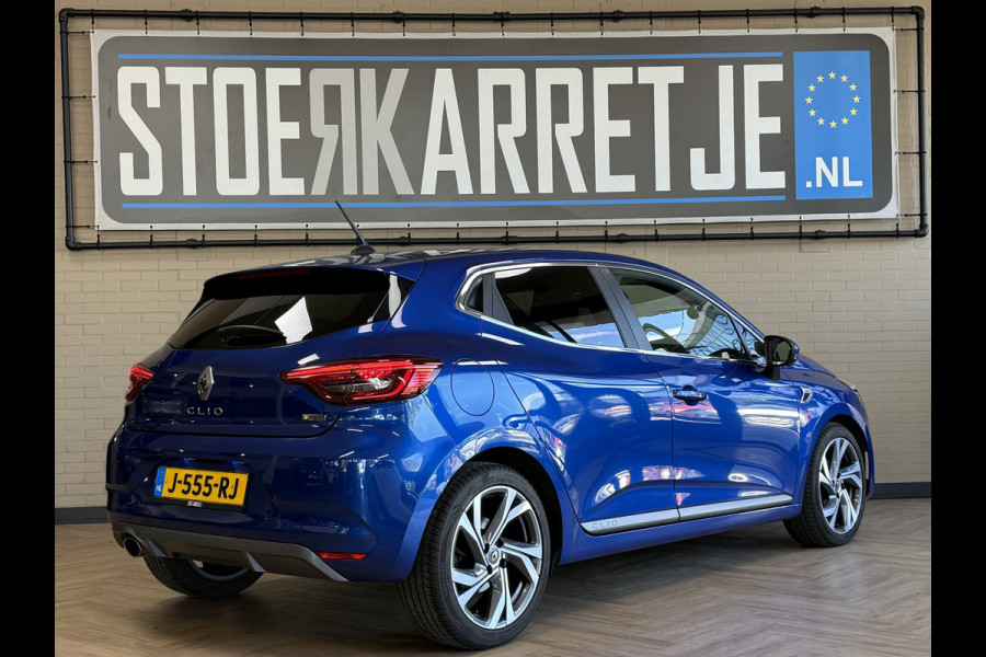 Renault Clio 1.0 TCe 100 R.S. Line | VERKOCHT! Groot Navi | 360 camera | blindspot | 17 " | Led | 100% Onderhouden!