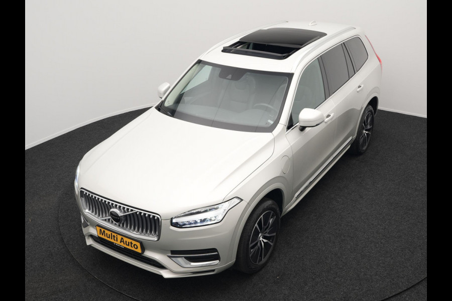 Volvo XC90 T8 Recharge AWD Inscription Plug In Hybrid 394pk 7 Persoons Dealer O.H. PHEV | Panodak | Lederen Sportstoelen Memory | Pilot Assist | Adaptive Cruise | Harman Kardon | Camera | BLIS | Navigatie | Apple Carplay | DAB | Virtual |