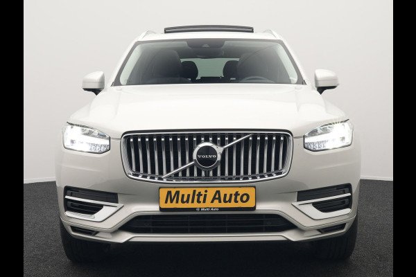 Volvo XC90 T8 Recharge AWD Inscription Plug In Hybrid 394pk 7 Persoons Dealer O.H. PHEV | Panodak | Lederen Sportstoelen Memory | Pilot Assist | Adaptive Cruise | Harman Kardon | Camera | BLIS | Navigatie | Apple Carplay | DAB | Virtual |