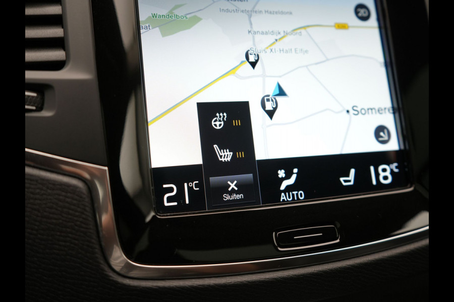 Volvo XC90 T8 Recharge AWD Inscription Plug In Hybrid 394pk 7 Persoons Dealer O.H. PHEV | Panodak | Lederen Sportstoelen Memory | Pilot Assist | Adaptive Cruise | Harman Kardon | Camera | BLIS | Navigatie | Apple Carplay | DAB | Virtual |