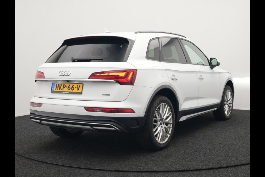 Audi Q5 50 TFSI e Pro Line Quattro Plug In Hybrid 299pk Dealer O.H. PHEV | Alcantara Sportstoelen Memory | Matrix LED Koplampen | Head Up | 360 Camera | Navigatie | Virtual | DAB | L.M. 20" |