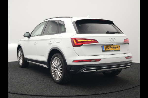 Audi Q5 50 TFSI e Pro Line Quattro Plug In Hybrid 299pk Dealer O.H. PHEV | Alcantara Sportstoelen Memory | Matrix LED Koplampen | Head Up | 360 Camera | Navigatie | Virtual | DAB | L.M. 20" |