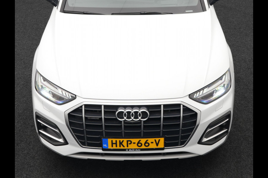Audi Q5 50 TFSI e Pro Line Quattro Plug In Hybrid 299pk Dealer O.H. PHEV | Alcantara Sportstoelen Memory | Matrix LED Koplampen | Head Up | 360 Camera | Navigatie | Virtual | DAB | L.M. 20" |