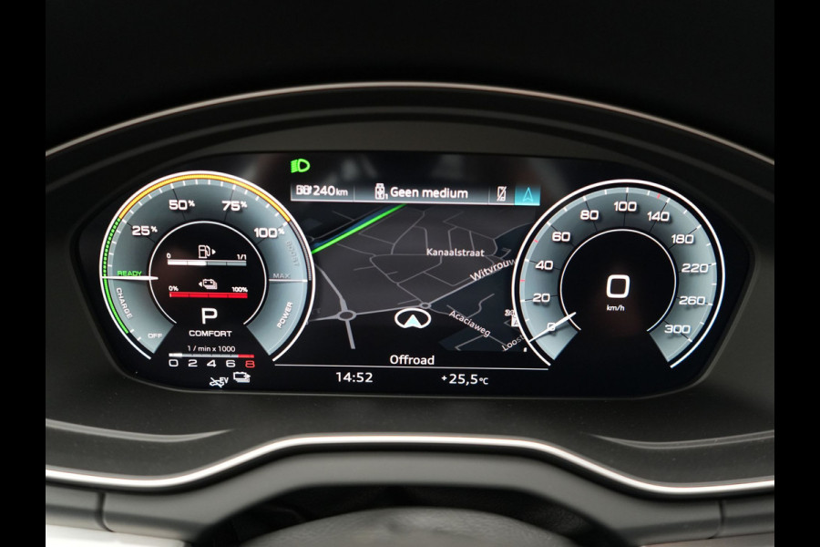 Audi Q5 50 TFSI e Pro Line Quattro Plug In Hybrid 299pk Dealer O.H. PHEV | Alcantara Sportstoelen Memory | Matrix LED Koplampen | Head Up | 360 Camera | Navigatie | Virtual | DAB | L.M. 20" |