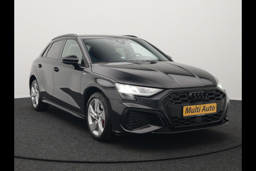 Audi A3 Sportback 45 TFSI e S edition Competition Plug In Hyrbrid 245pk Dealer O.H PHEV | Cruise Control | Lederen sportstoelen | Apple Carplay | Keyless | Virtual | DAB | Draadloos | Sfeerverlichting |