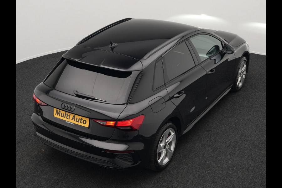 Audi A3 Sportback 45 TFSI e S edition Competition Plug In Hyrbrid 245pk Dealer O.H PHEV | Cruise Control | Lederen sportstoelen | Apple Carplay | Keyless | Virtual | DAB | Draadloos | Sfeerverlichting |