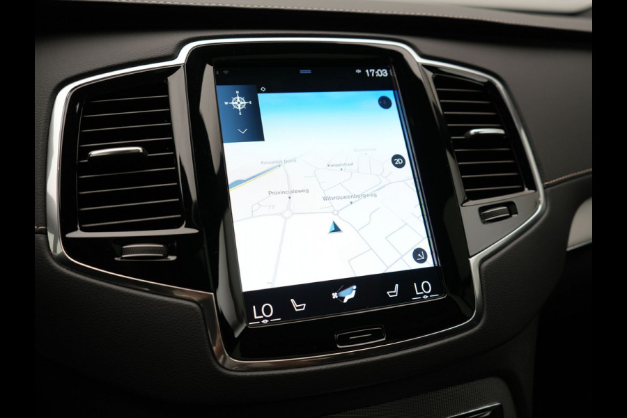 Volvo XC90 T8 Recharge AWD R-Design Plug In Hybrid 456pk 7 Persoons Long Range Dealer O.H. INCL BTW PHEV | Panodak | Alcantara Sportstoelen Memory | Adaptive Cruise | Harman Kardon | Pilot Assist | Head Up | 360 Camera | L.M. 20" | Apple Carplay | Navigatie | DAB |