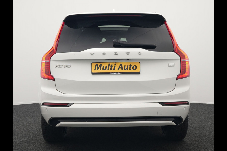 Volvo XC90 T8 Recharge AWD R-Design Plug In Hybrid 456pk 7 Persoons Long Range Dealer O.H. INCL BTW PHEV | Panodak | Alcantara Sportstoelen Memory | Adaptive Cruise | Harman Kardon | Pilot Assist | Head Up | 360 Camera | L.M. 20" | Apple Carplay | Navigatie | DAB |