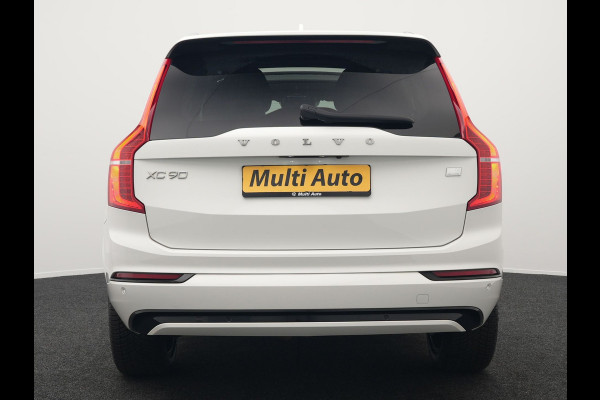 Volvo XC90 T8 Recharge AWD R-Design Plug In Hybrid 456pk 7 Persoons Long Range Dealer O.H. INCL BTW PHEV | Panodak | Alcantara Sportstoelen Memory | Adaptive Cruise | Harman Kardon | Pilot Assist | Head Up | 360 Camera | L.M. 20" | Apple Carplay | Navigatie | DAB |