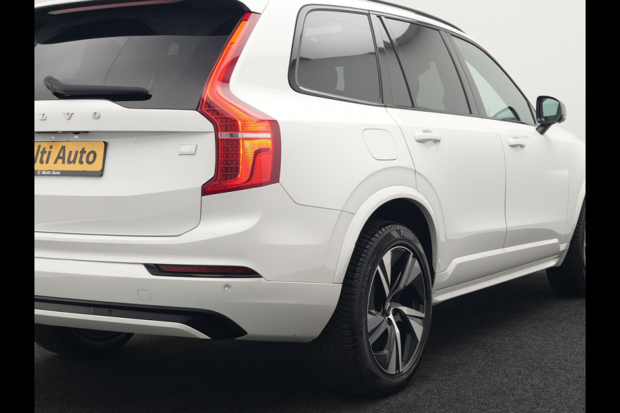 Volvo XC90 T8 Recharge AWD R-Design Plug In Hybrid 456pk 7 Persoons Long Range Dealer O.H. INCL BTW PHEV | Panodak | Alcantara Sportstoelen Memory | Adaptive Cruise | Harman Kardon | Pilot Assist | Head Up | 360 Camera | L.M. 20" | Apple Carplay | Navigatie | DAB |