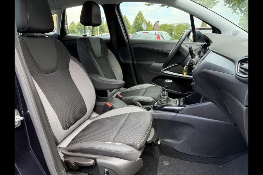 Opel Crossland X 1.2 Turbo Edition 2e Eigenaar,Navi,Camera,6 Bak,Airco,Cruise,110pk,Lm velgen,Apk tot 06-2026