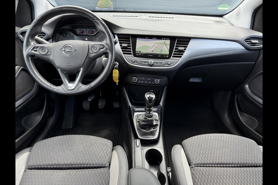 Opel Crossland X 1.2 Turbo Edition 2e Eigenaar,Navi,Camera,6 Bak,Airco,Cruise,110pk,Lm velgen,Apk tot 06-2026