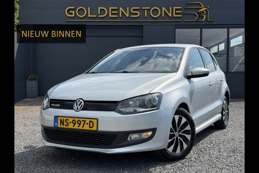 Volkswagen Polo 1.0 BlueMotion Edition Navi,Airco,Cruise,Lm velgen,5 Deurs,Lm velgen,Nieuwe Apk bij Aflevering