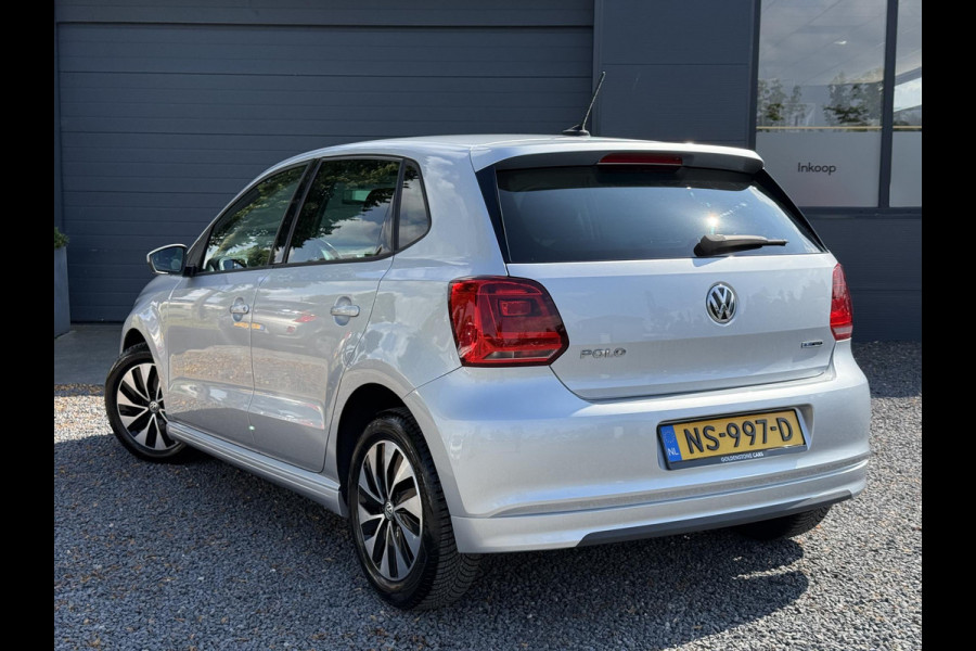 Volkswagen Polo 1.0 BlueMotion Edition Navi,Airco,Cruise,Lm velgen,5 Deurs,Lm velgen,Nieuwe Apk bij Aflevering